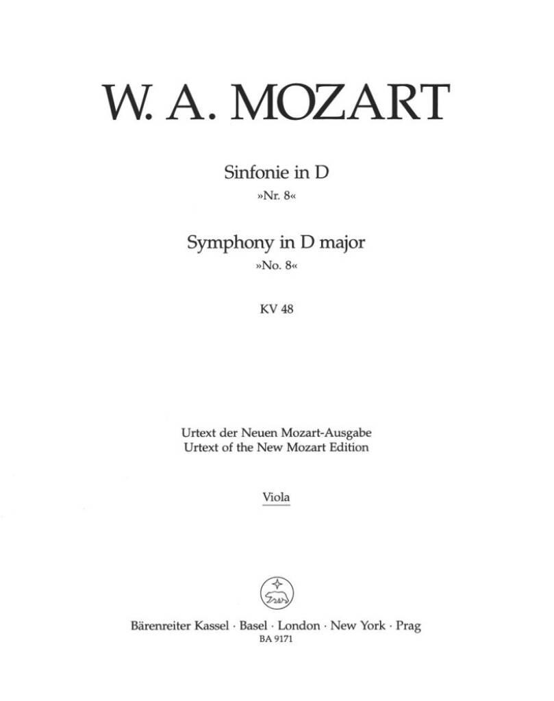 Symphony D Major No. 8